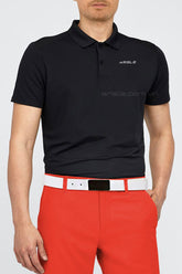 Áo Polo Golf Nam ARISLE Ribbed Collar Blackhawk